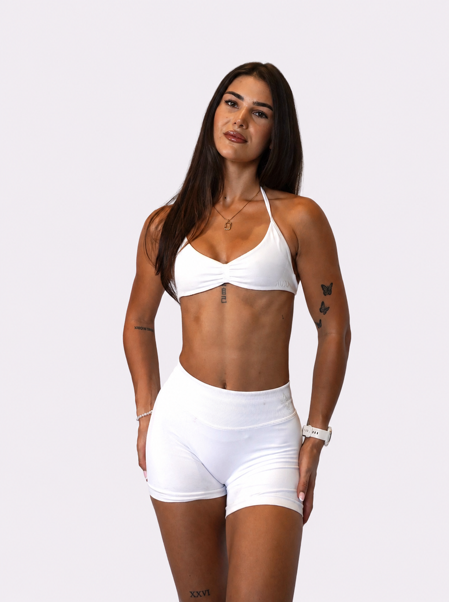 Signature Sculpt - Minimal Bra in Pure
