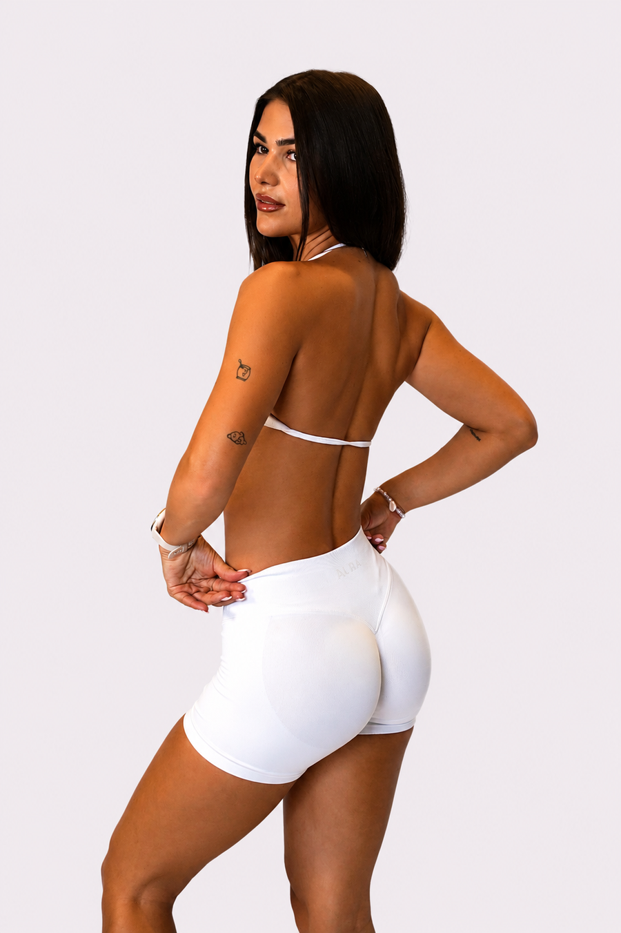 Signature Sculpt - Minimal Bra in Pure