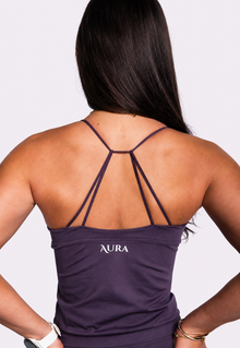 Halo- Halo Cami in Deep Mulberry