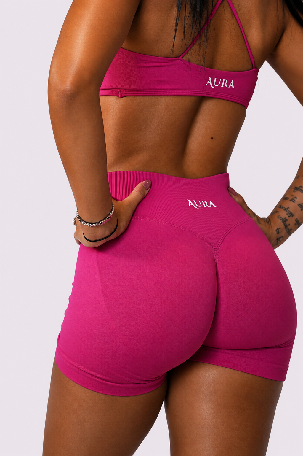 Elevate V Shorts in Hottie