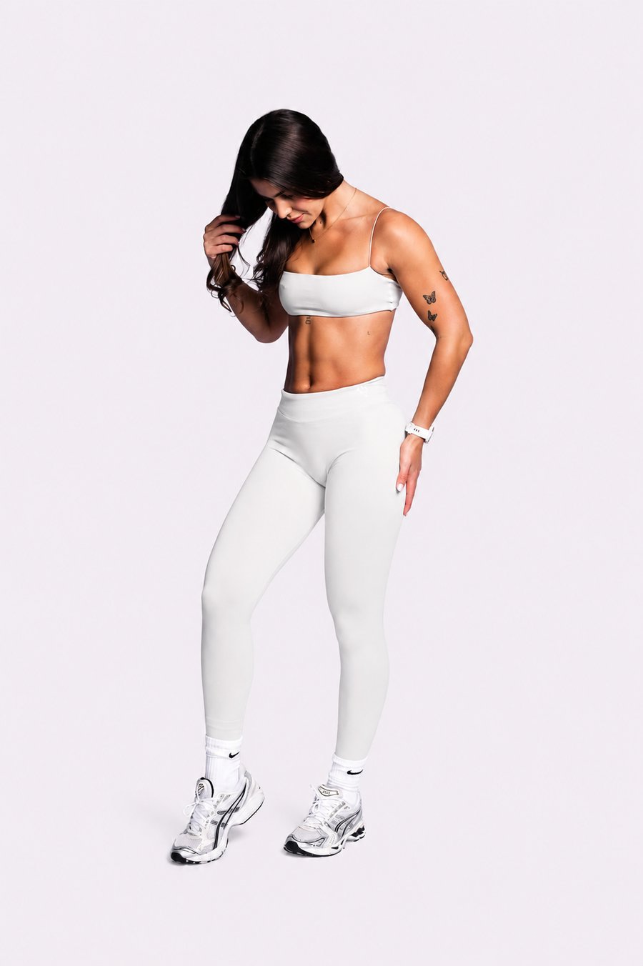 Signature Sculpt - Strappy Bandeau in Moonstone