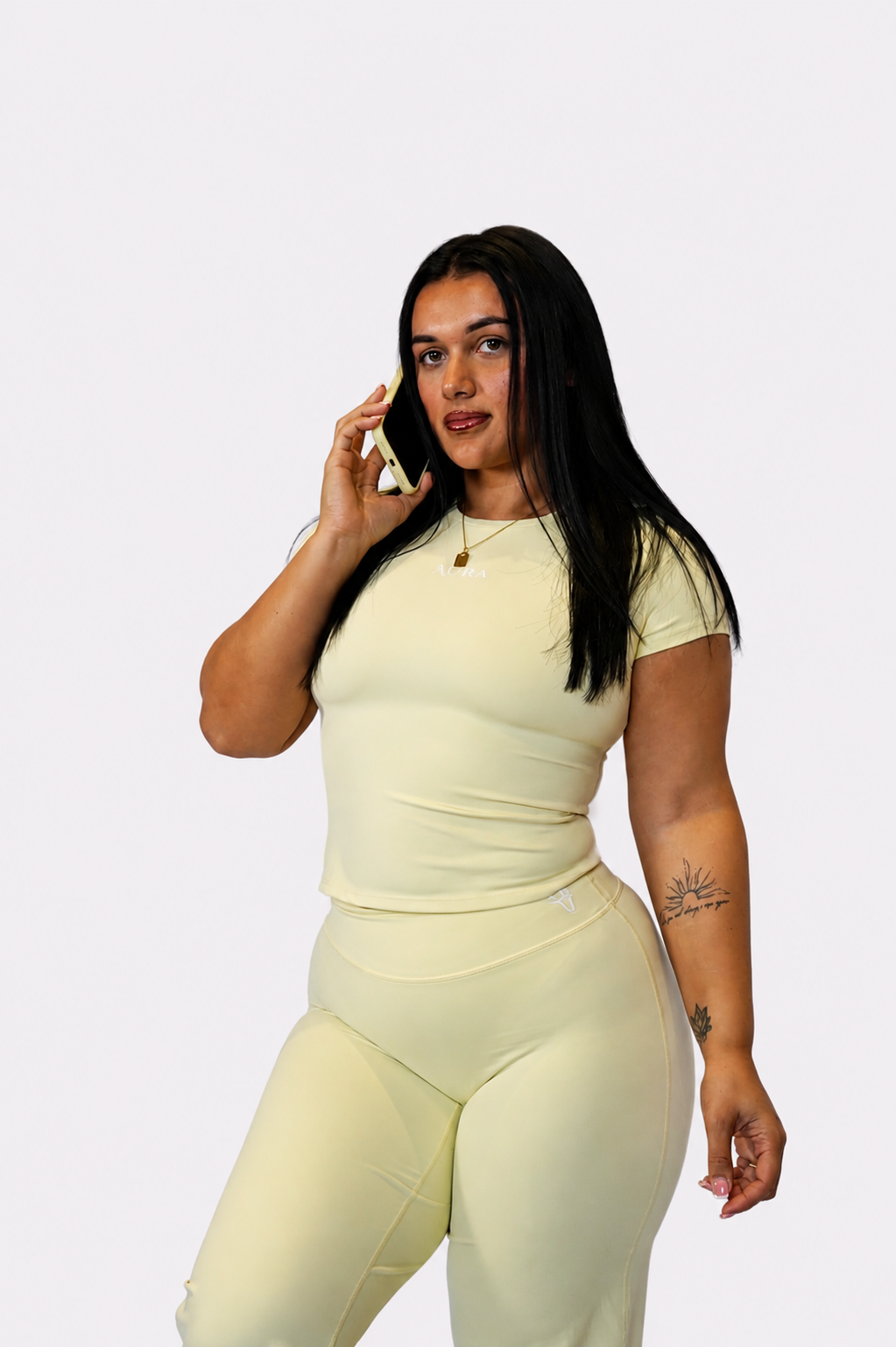 Soft Touch buttermilk 2 piece set