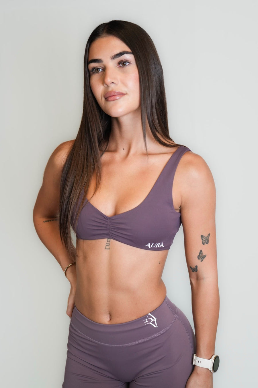 Soft Touch Berry Scoop Twist bra